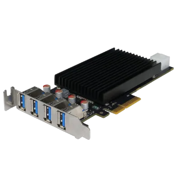 MV-GU2200系列四口USB3.0扩展卡,半高挡条 - 海康机器人配件 | 玮盈科技