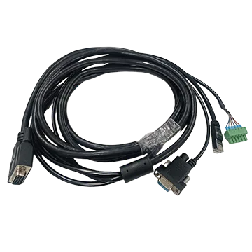 标准DB15电源IO一体线，DB15转RJ45公头USB2.0DB9open线缆绿色端子，15米，静态线缆 - 海康机器人配件 | 玮盈科技