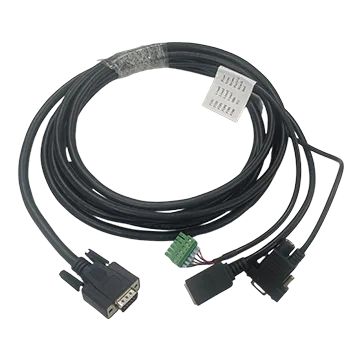 标准DB15电源IO一体线，DB15转RJ45母头USB2.0DB9open线缆绿色端子，3.5米，静态线缆 - 海康机器人配件 | 玮盈科技