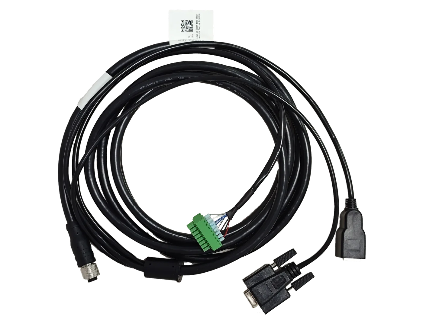一体线网口母头静态，3米，17pin转open/RJ45/DB9 - 海康机器人配件 | 玮盈科技