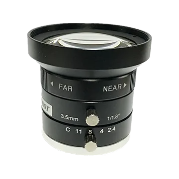 3.5mm焦距，  100万分辨率镜头，1/1.8”，F2.4 - 海康机器人 | 玮盈科技
