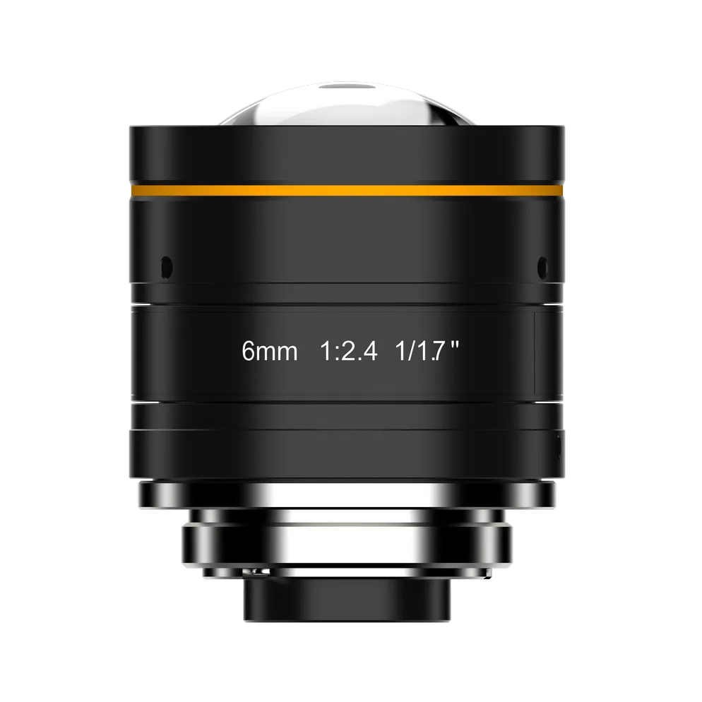 6mm，F2.4，1/1.7"，800万分辨率，C接口镜头 - 海康机器人 | 玮盈科技