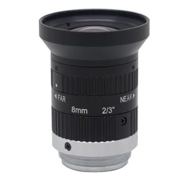 8mm，F2.4，2/3"，500万分辨率，C接口镜头 - 海康机器人 | 玮盈科技