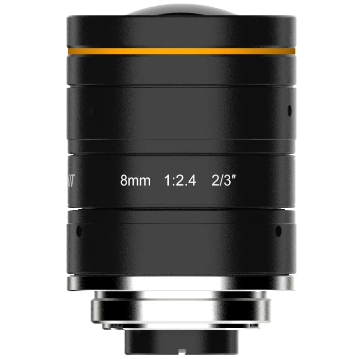 8mm，F2.4，2/3"，800万分辨率，C接口镜头 - 海康机器人 | 玮盈科技