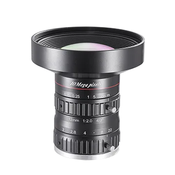 12mm，F2.0，4/3"，1000万分辨率，C接口镜头 - 海康机器人 | 玮盈科技