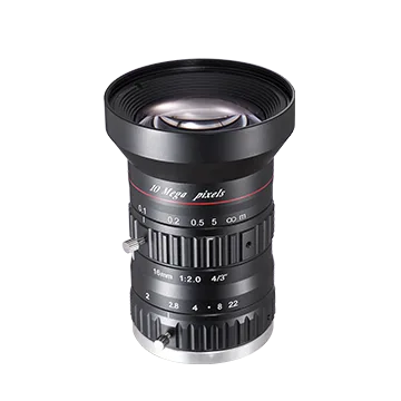 16mm，F2.0，4/3"，1000万分辨率，C接口镜头 - 海康机器人 | 玮盈科技