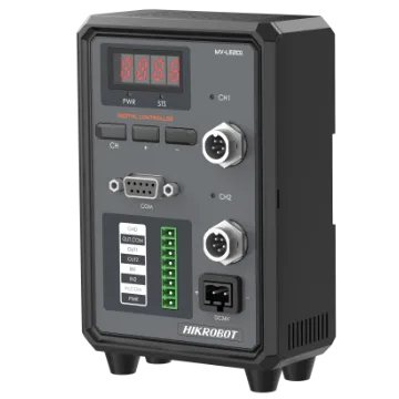 数字恒流光源控制器30W5，2通道、12M-5F接头 - 海康机器人 | 玮盈科技
